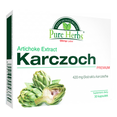 Karczoch Premium kapsułki, 30 kaps./1 opak._1