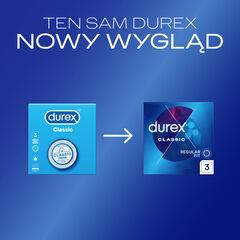 Durex Classic prezerwatywy, 3 szt./1 opak._2