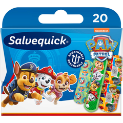 Salvequick Kids Paw Patrol wyrób medyczny: plastry opatrunkowe dla dzieci, 20 szt./1 opak._2