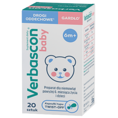 Verbascon Baby suplement diety, 20 kaps./1 opak._1