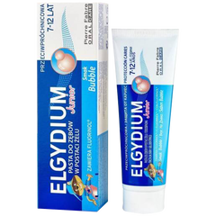 Elgydium Junior pasta do mycia zębów dla dzieci 7-12 o smaku gumy balonowej, 50 ml_1