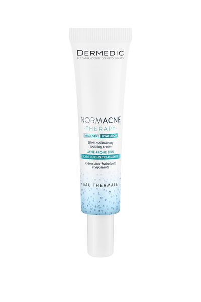 Dermedic Normacne ultranawilżający krem do twarzy wspierający farmakoterapię trądziku, 40 ml_1
