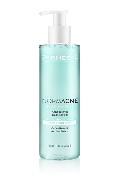 Dermedic Normacne antybakteryjny żel do mycia twarzy, 200 ml_1