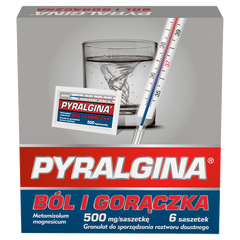 Pyralgina Gorączka saszetki, 6 sasz./1 opak._2