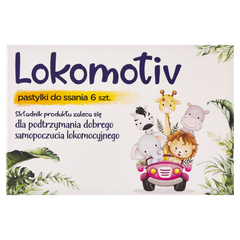 Lokomotiv pastylki do ssania, 6 szt./1 opak._1