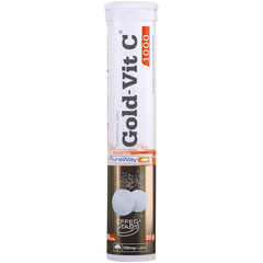 Gold-Vit C 1000 suplement diety o smaku pomarańczowym, 20 tabl./1 opak._1