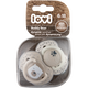 Lovi Buddy Bear silikonowy smoczek dynamiczny 6-18 msc, 2 szt./1 opak._1