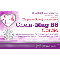 Chela-Mag B6 Cardio suplement diety, 30 tabl./1 opak._1