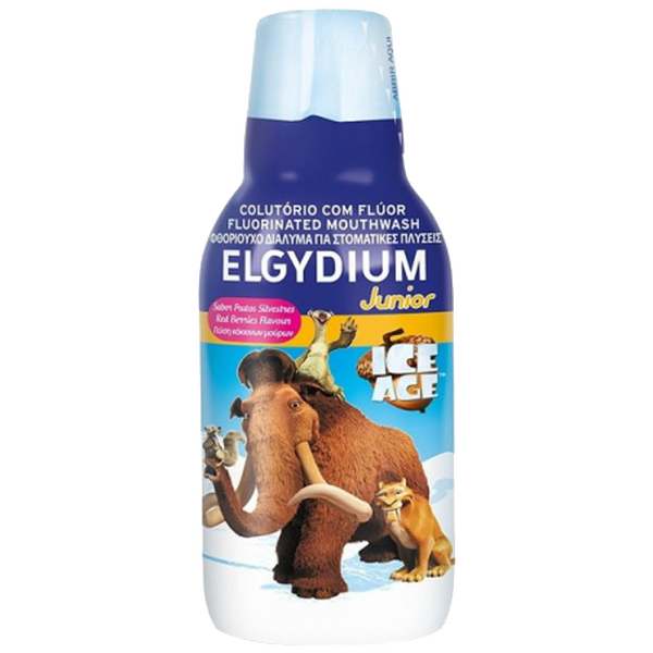 Elgydium Ice Age Junior płyn do płukania ust dla dzieci, 500 ml_1