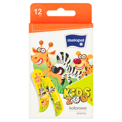 Matopat Kids Zoo zestaw plastrów dla dzieci, 12 szt./1 opak._1
