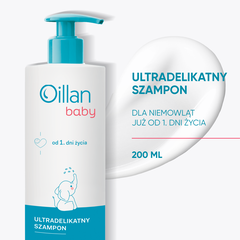 Oillan Baby nawilżający szampon do włosów, 200 ml_2