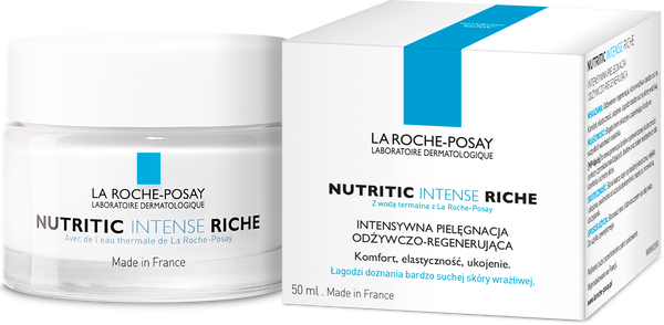 La Roche-Posay Nutritic Intense Riche odżywczo-regenerujący krem do twarzy, 50 ml_1