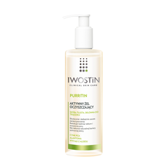 Iwostin Purritin aktywny żel do mycia twarzy, 300 ml_2