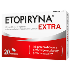 Etopiryna Extra tabletki przeciwbólowe, 20 tabl./1 opak._1