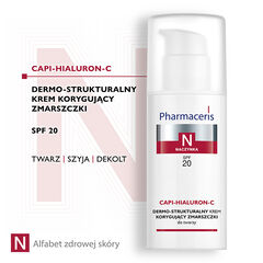Pharmaceris N Capi-Hialuron-C dermo-strukturalny krem korygujący zmarszczki SPF20, 50 ml_2