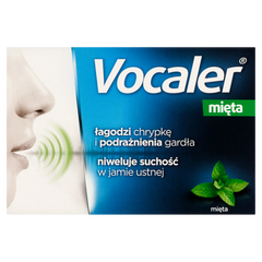 Vocaler Mięta pastylki do ssania, 12 tabl./1 opak._1