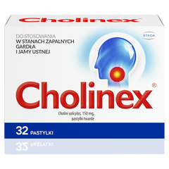 Cholinex pastylki do ssania na gardło 150 mg, 32 past./1 opak._1
