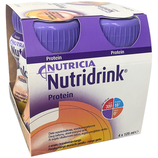 Nutridrink_Protein Brzoskwinia-Mango_płyn, 4x125 ml1