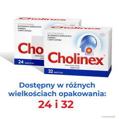 Cholinex pastylki do ssania na gardło 150 mg, 32 past./1 opak._2