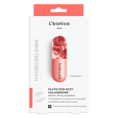 L'biotica Collagen kolagenowe płatki pod oczy wygładzające zmarszczki, 3x2 szt./1 opak._1