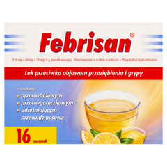Febrisan proszek musujący 5 g, 16 sasz./1 opak._1