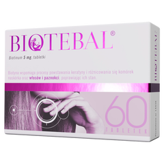 Biotebal tabletki 5 mg, 60 tabl./1 opak._1
