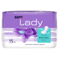 Seni Lady Extra wkładki anatomiczne dla kobiet, 15 szt./1 opak._1