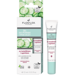 Floslek żel ze świetlkiem i ogórkiem pod oczy, 15 ml_1