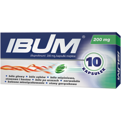 Ibum tabletki przeciwbólowe, 10 kaps./1 opak._1