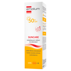 Emolium Suncare wodoodporny mineralny spray ochronny do ciała SPF50+, 100 ml_2