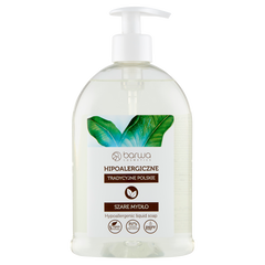 Barwa Cosmetics hipoalergiczne tradycyjne polskie szare mydło w płynie, 500 ml_1