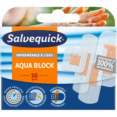 Salvequick Aqua Block plastry, 16 szt./1 opak._1