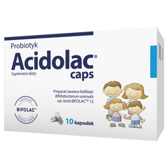 Acidolac suplement diety, 10 kaps./1 opak._1