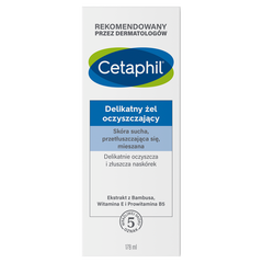 Cetaphil delikatny żel oczyszczający do twarzy z peelingiem, 178 ml_2