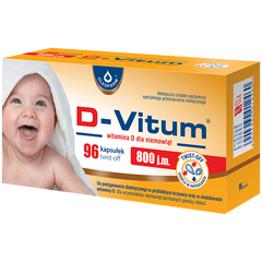 D-Vitum 800IU kapsułki twist-off, 96 kaps./1 opak._1