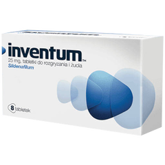 Inventum 25 mg tabletki do żucia, 8 tabl./1 opak._1