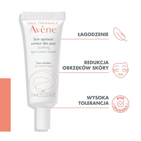 Avène Eau Thermale krem pod oczy kojąco-łagodzący, 10 ml_2