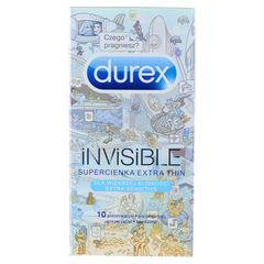 Durex Invisible Emoji lateksowe prezerwatywy, 10 szt./1 opak._1