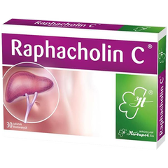 Raphacholin C tabletki drażowane, 30 tabl./1 opak._1