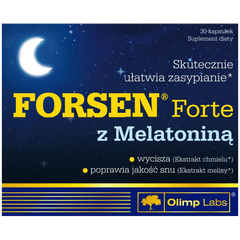 Forsen Forte z Melatoniną suplement diety, 30 kaps./1 opak._1