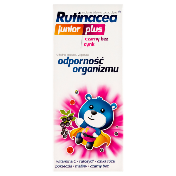 Rutinacea Junior Plus suplement diety w postaci płynu, 100 ml_1