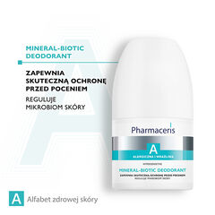 Pharmaceris A Mineral Biotic dezodorant w kulce, 50 g_2