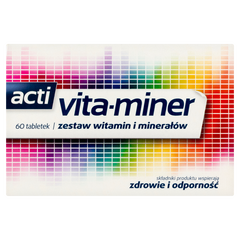Acti Vita-Miner suplement diety, 60 draż./1 opak._1