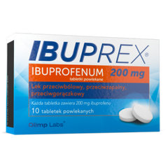 Olimp Labs Ibuprex tabletki przeciwbólowe, 10 tabl./1 opak._1