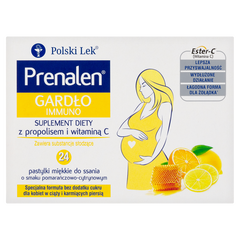 Prenalen Gardło tabletki do ssania na gardło, 24 tabl./1 opak._1