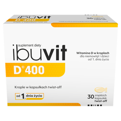 Ibuvit D 400 krople w kapsułkach, 30 kaps./1 opak._2