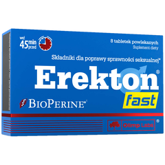 Erekton Fast tabletki, 8 tabl./1 opak._1