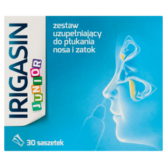 Irigasin Junior proszek do rozpuszczania, 30 sasz./1 opak._1