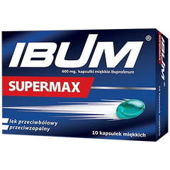 Ibum Supermax lek przeciwbólowy i przeciwzapalny 600 mg, 10 tabl./1 opak._1