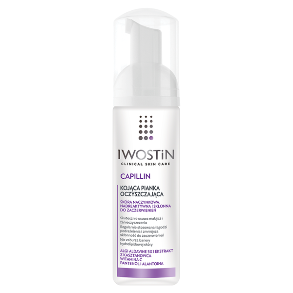 Iwostin Capillin pianka oczyszczająca na naczynka do twarzy, 165 ml_1